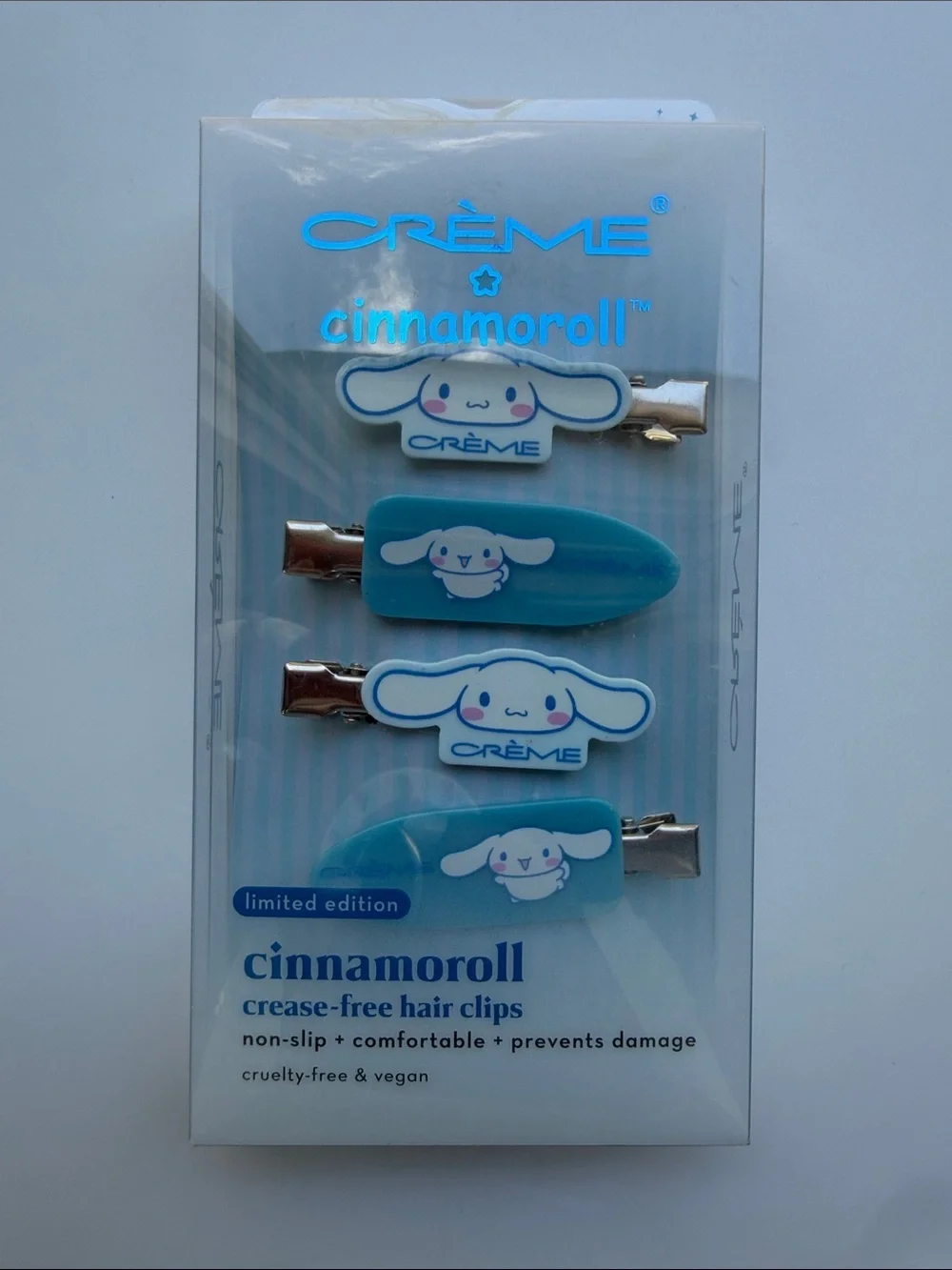 The Crème Shop x Cinnamoroll Hair Clips 4 Pack